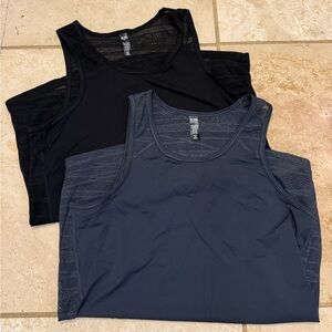Black and Gray Tank Tops